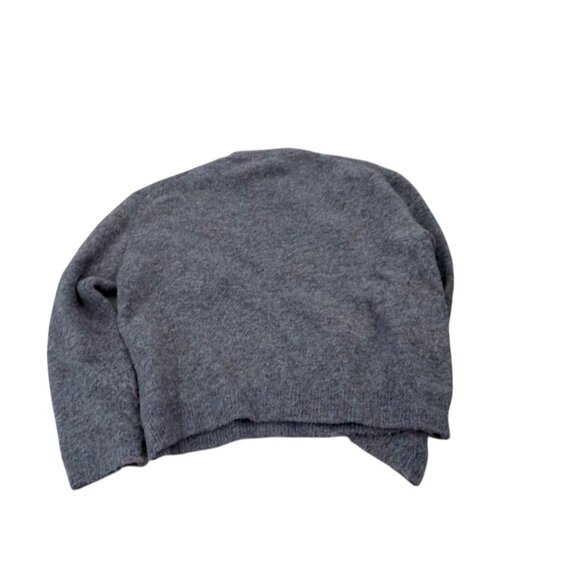 ZARA SOFT KNIT CREWNECK SWEATER SIZE Small Beaded APPLIQUE Italian yarn - Picture 11 of 12